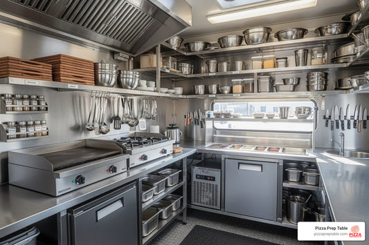 Maximize Your Mobile Kitchen: Essential Food Truck Shelving Strategies