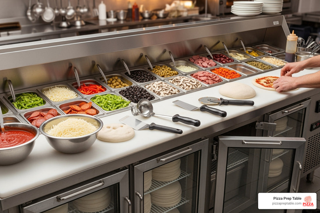 Doughn't Miss Out on These Pizza Prep Tables