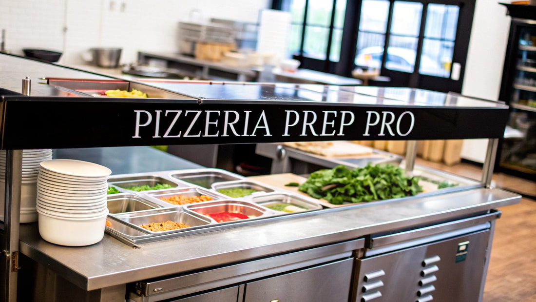 The Pizzeria Owner's 60 Inch Pizza Prep Table Guide