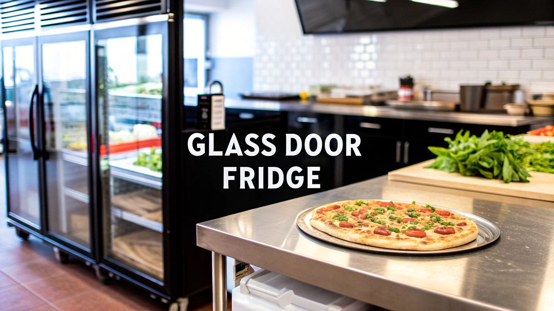 Choosing the Best Glass Door Fridge for Your Pizzeria