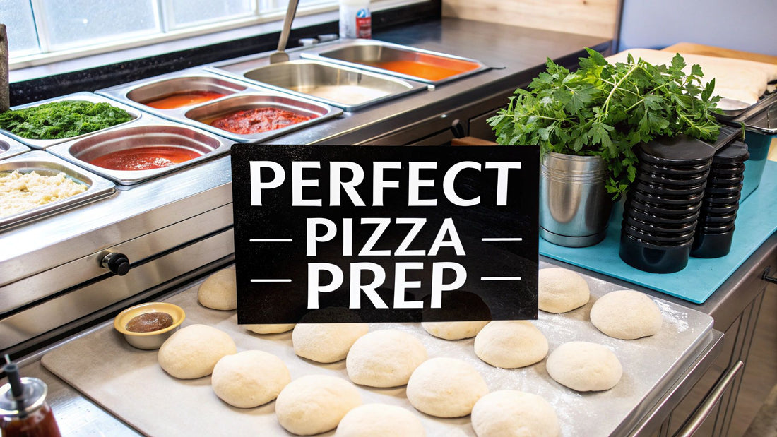Top Food Prep Table Guide for Perfect Pizza Stations