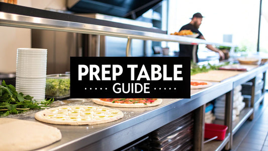 Your Guide to Pizza Prep Tables for Your Pizzeria