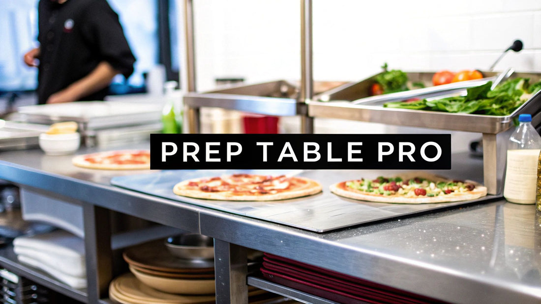 How to Choose the Best Stainless Steel Pizza Prep Table