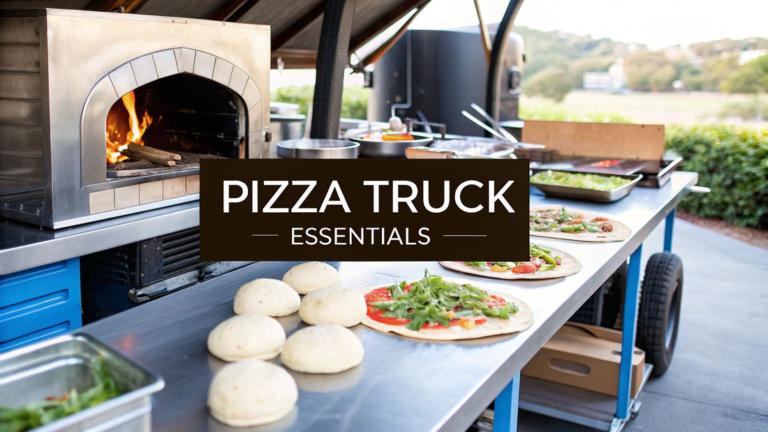 Essential Equipment for Food Truck Kitchens for Pizza