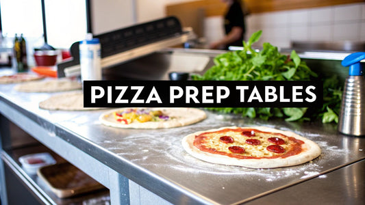 Choosing Stainless Steel Prep Tables for Pizzerias