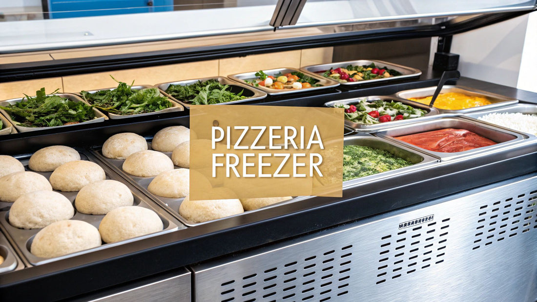 The Right Commercial Undercounter Freezer for Your Pizzeria