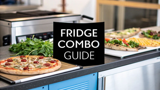 A Pizza Restaurant's Guide to the Undercounter Refrigerator Freezer Combo