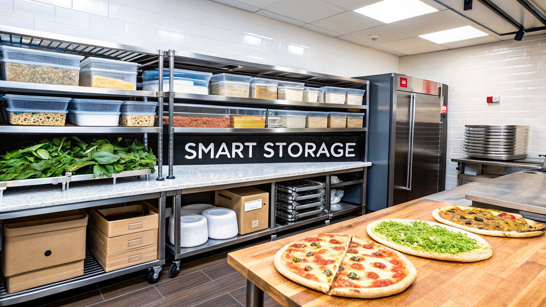 Top Commercial Kitchen Storage Solutions for Pizzerias 2025