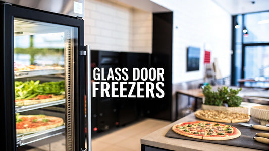 Choosing Commercial Glass Door Freezers for Your Pizzeria