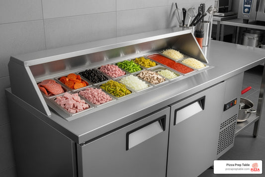 Twice as Nice: Choosing the Perfect 2 Door Pizza Prep Table