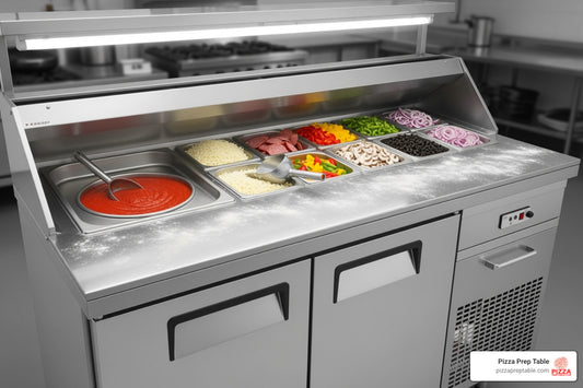 Slice in Style: Choosing a Stainless Steel Pizza Prep Table