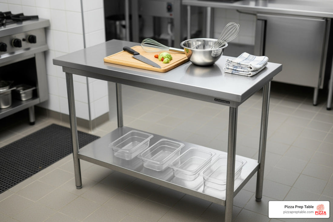 Finding the Perfect Small Prep Table for Your Space