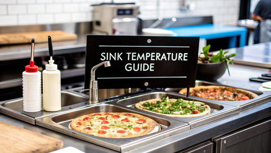 Guide: 3 Compartment Sink Temperature Essentials for Pizzerias