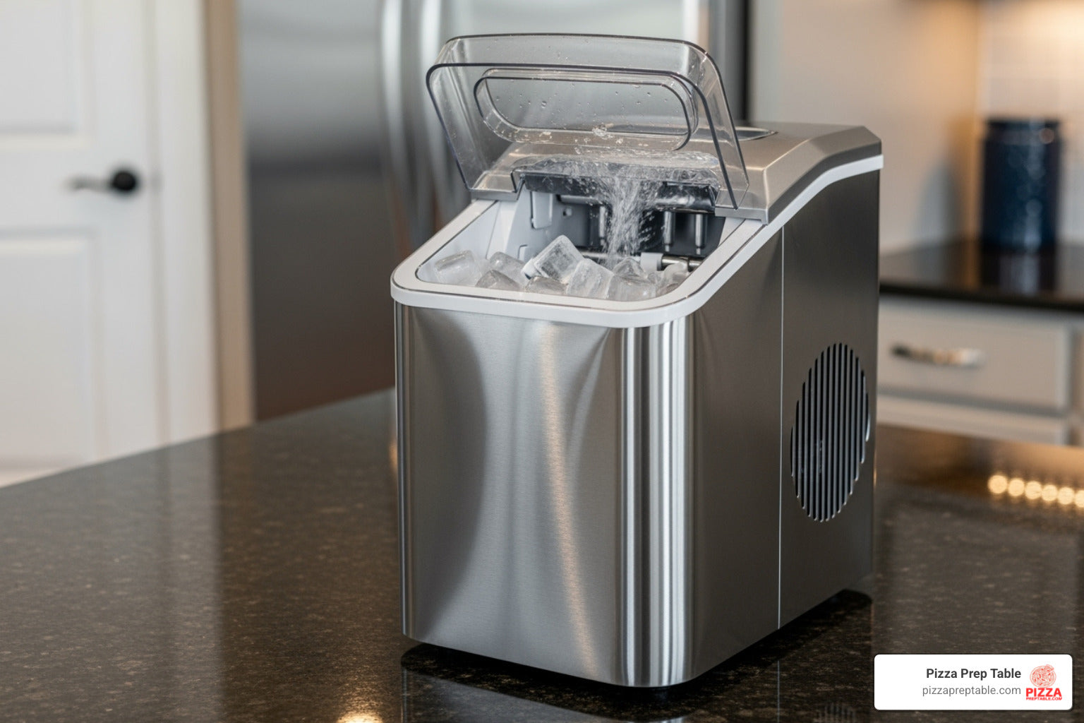 Chill Out: Best Portable Electric Ice Makers Reviewed – Pizza Prep Table
