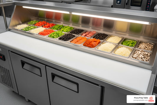 Top Pizza Prep Fridges for Your Commercial Kitchen