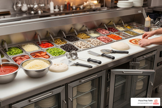 Doughn't Miss Out on These Pizza Prep Tables