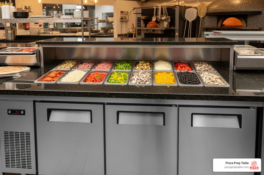 Maximize Your Prep Space: Why a 3-Door Pizza Fridge is Key