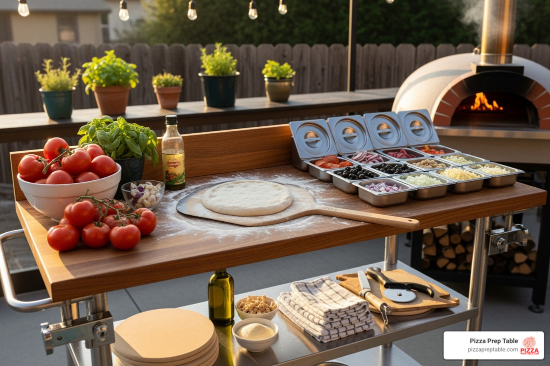 Outdoor Pizza Party Essentials: Top Pizza Prep Tables Reviewed