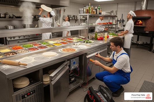 Fixing Your Pizza Prep Table Without Losing Your Toppings