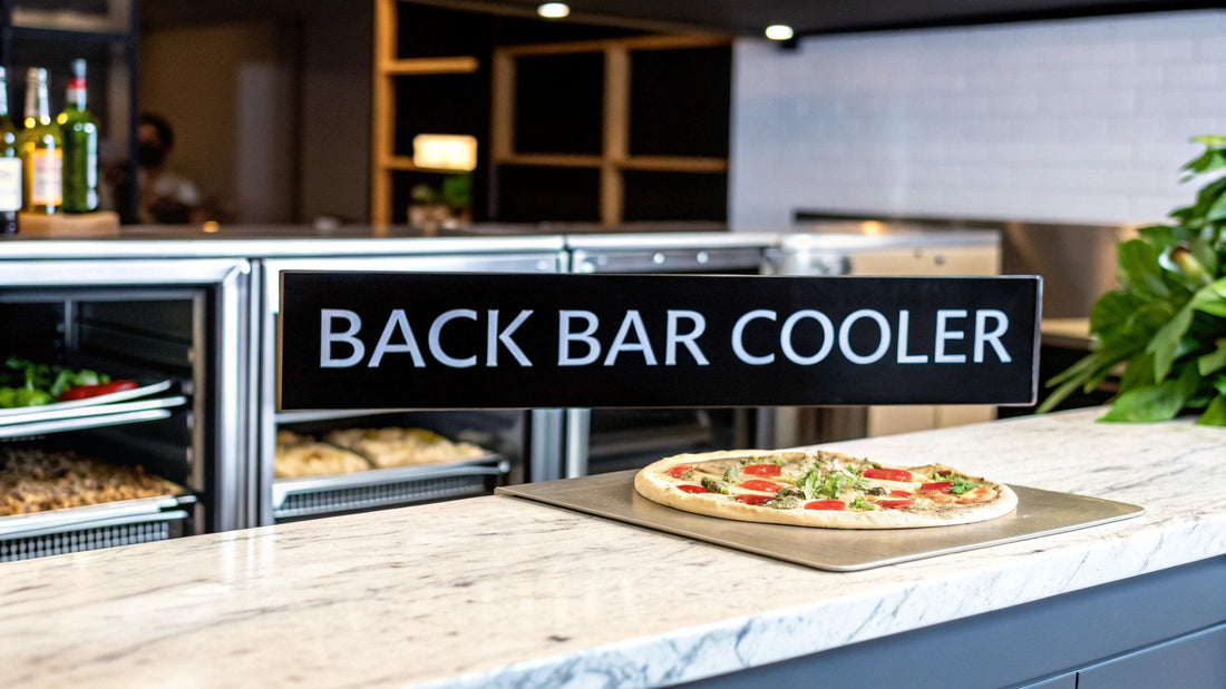 The Pizzeria's Secret Weapon A Guide to the Back Bar Cooler