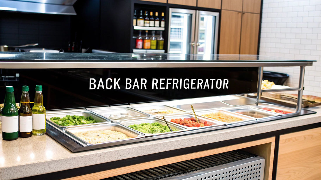 Choosing the Right Back bar Refrigerator for Your Pizzeria