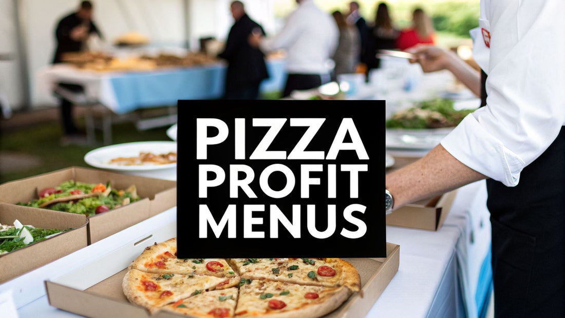 Pizza Catering Sample Menus That Drive Profit