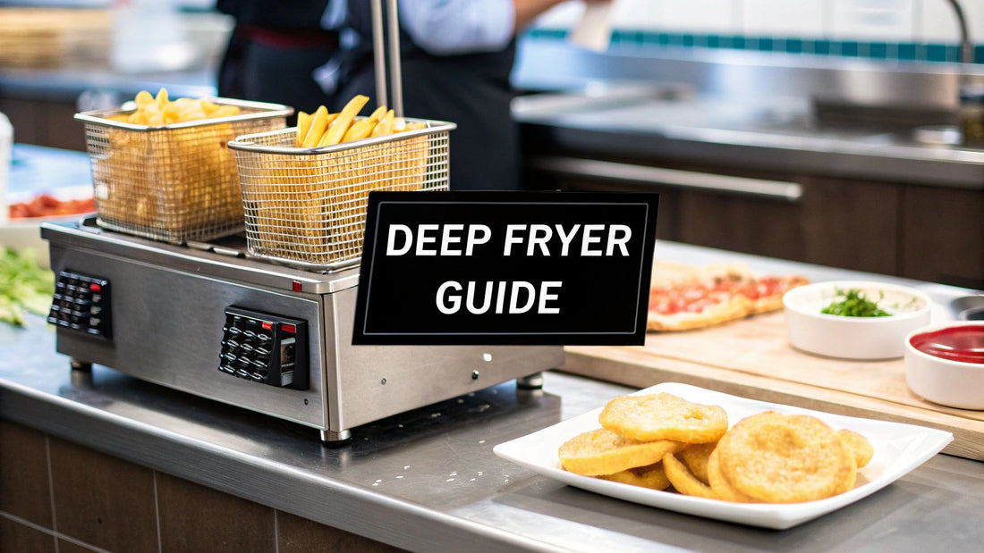 Commercial Countertop Deep Fryer Guide for Pizzerias