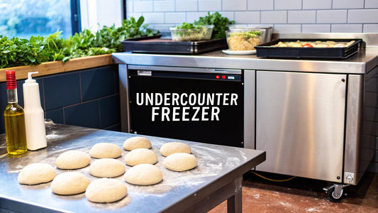 A Pizzeria Owner's Guide to Commercial Freezer Undercounter Models