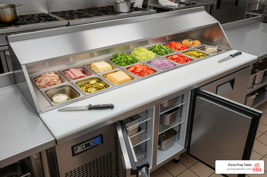 Freshness Guaranteed with These Sandwich Prep Refrigerators