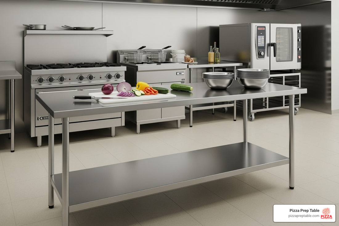 Slice, Dice, and Store: Top Prep Tables for Every Kitchen