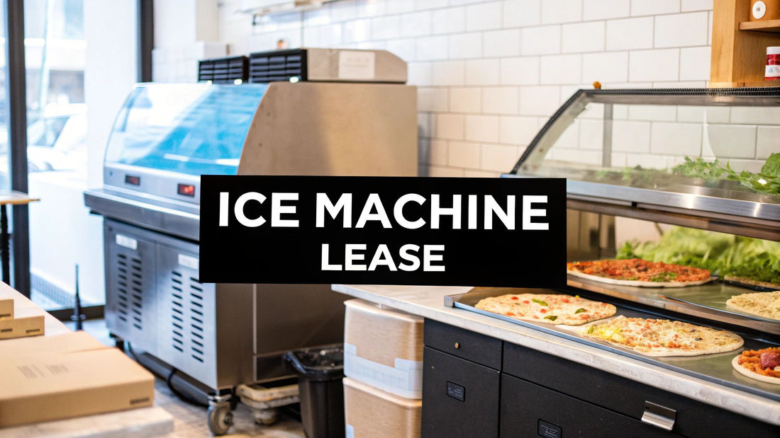 Ice Machine Leasing for Pizzerias Explained