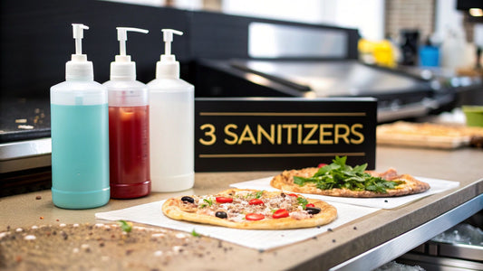 Discover 3 Types of Sanitizer Solutions for Your Pizzeria