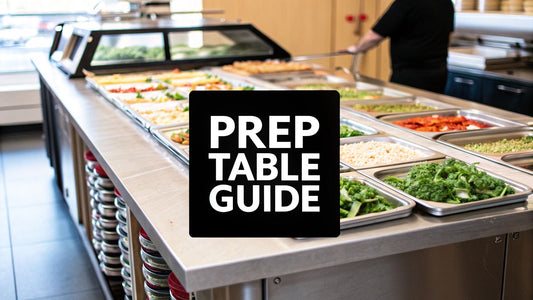 A Pizzeria's Guide to the 48 Inch Pizza Prep Table