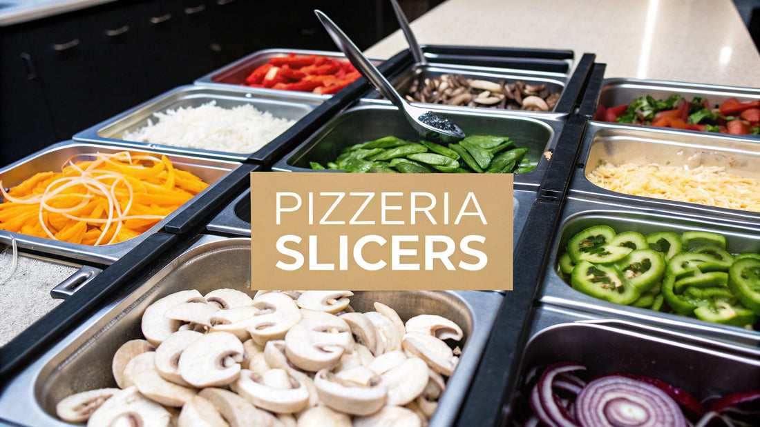 The Pizzeria's Guide to Commercial Vegetable Slicers
