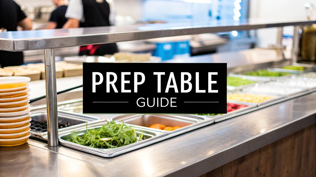 Prepito Table Choosing Your Restaurant Pizza Prep Table
