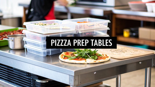 Commercial Kitchen Prep Tables: A Pizzeria's Essential Guide