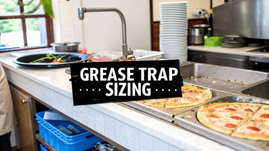 Pizza Restaurant Grease Trap Sizing Done Right
