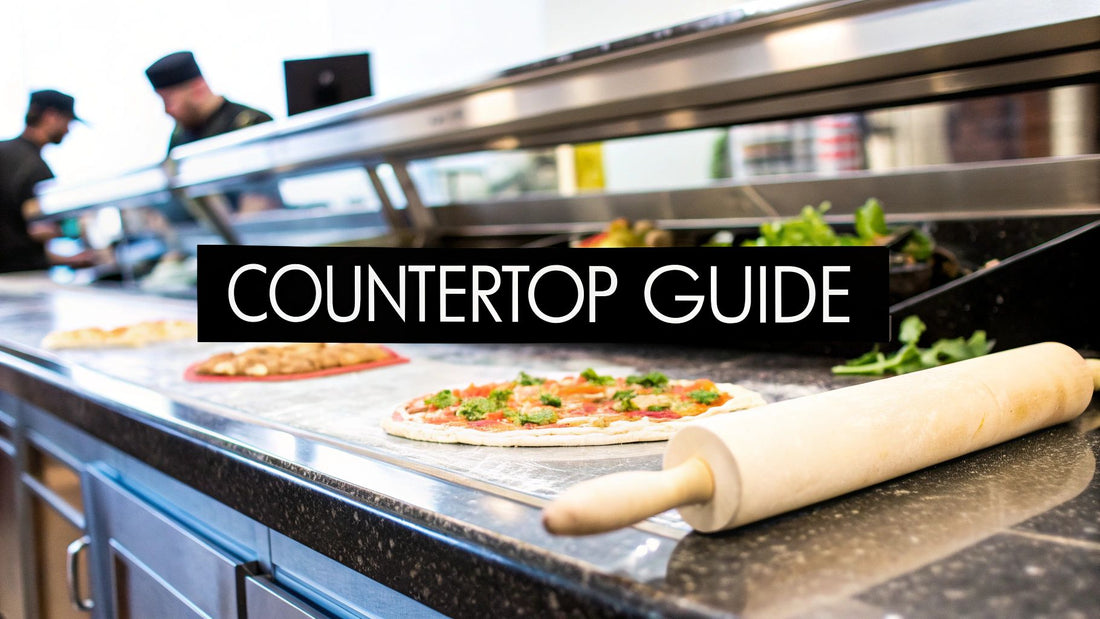 A Guide to Commercial Stainless Steel Countertops for Pizzerias