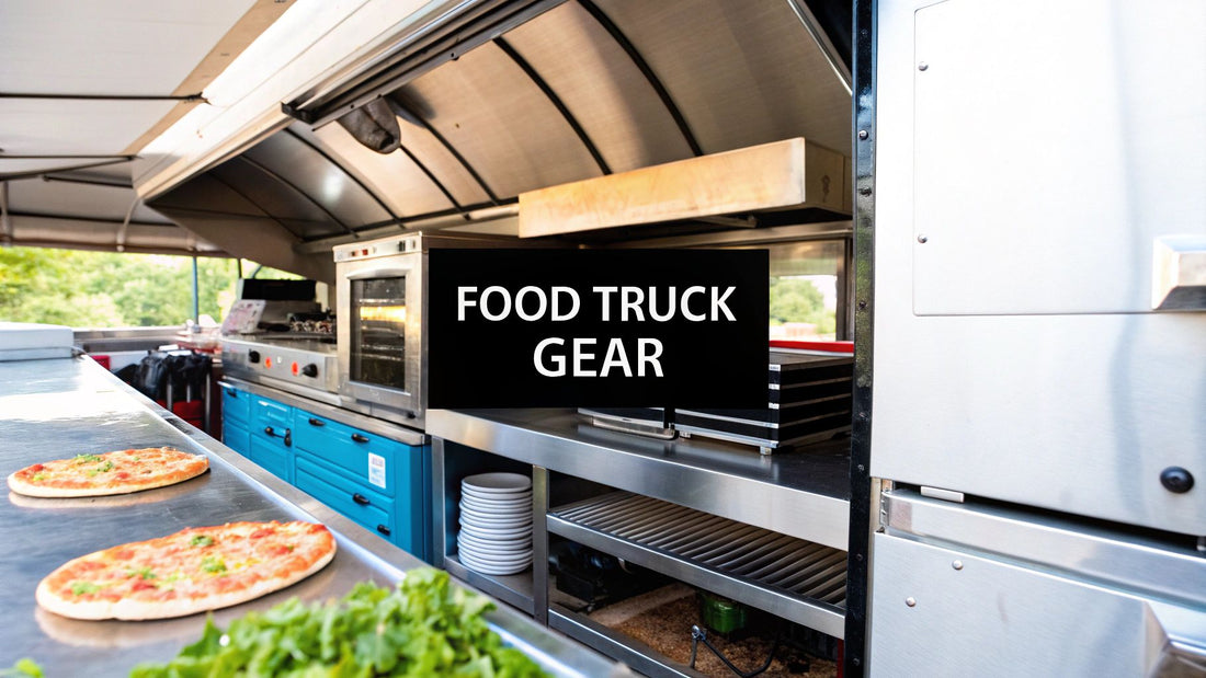 Food truck equipment: Your guide to mobile pizzeria gear (food truck equipment)