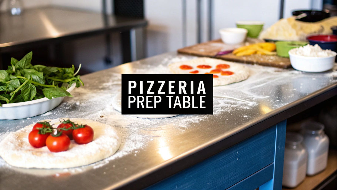The Ultimate Pizzeria Guide to Prep Stainless Steel Tables