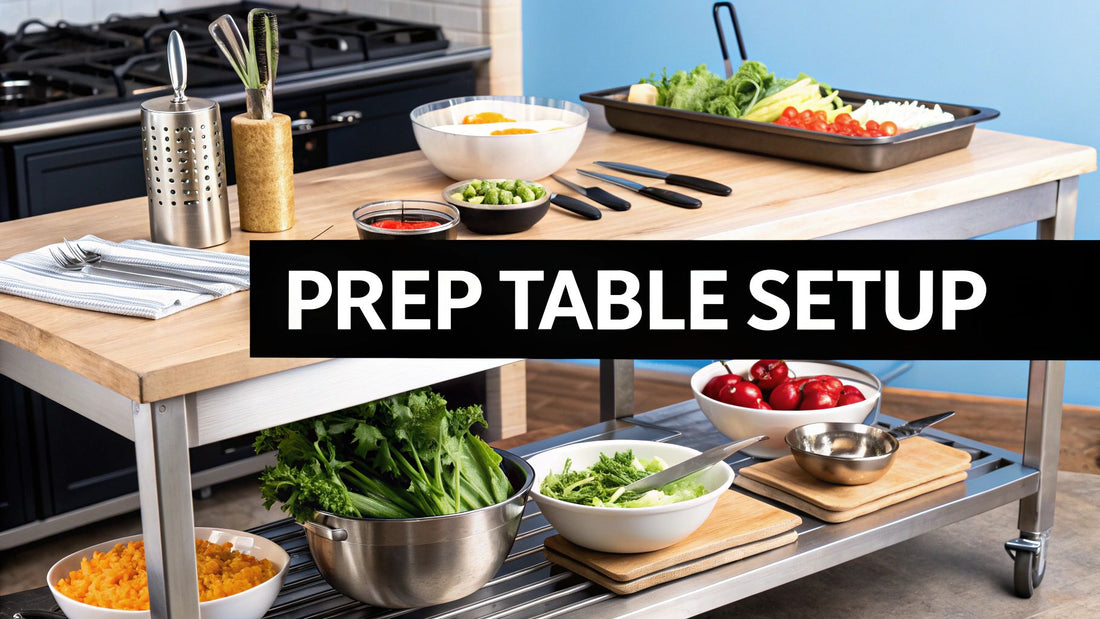 Pizza Prep Table for Restaurant: Choosing the Right Setup