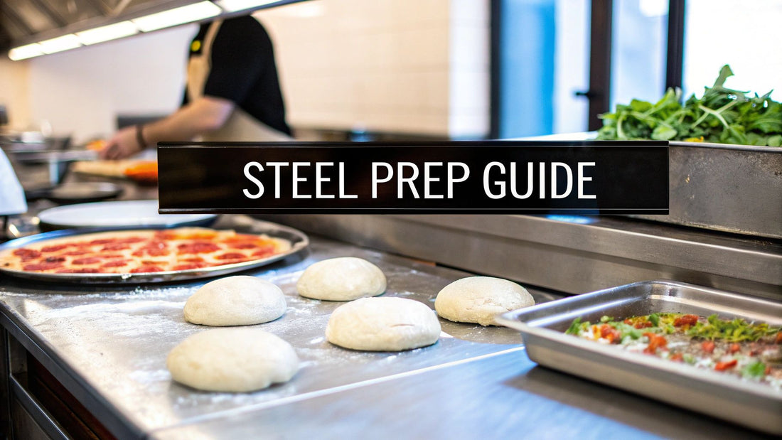 Choosing Stainless Steel Kitchen Prep Tables for Your Pizzeria