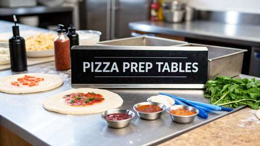 Your Guide to Stainless Steel Kitchen Work Tables for Pizzerias