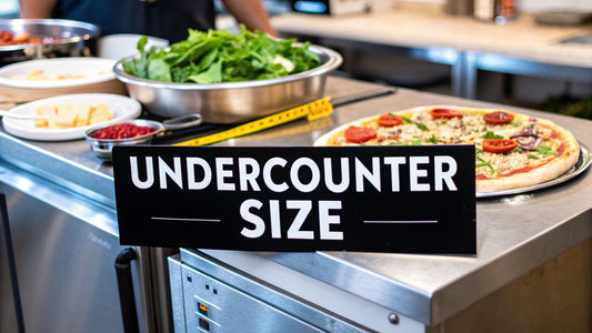 Undercounter Refrigerator Size: A Guide for Pizza Restaurants