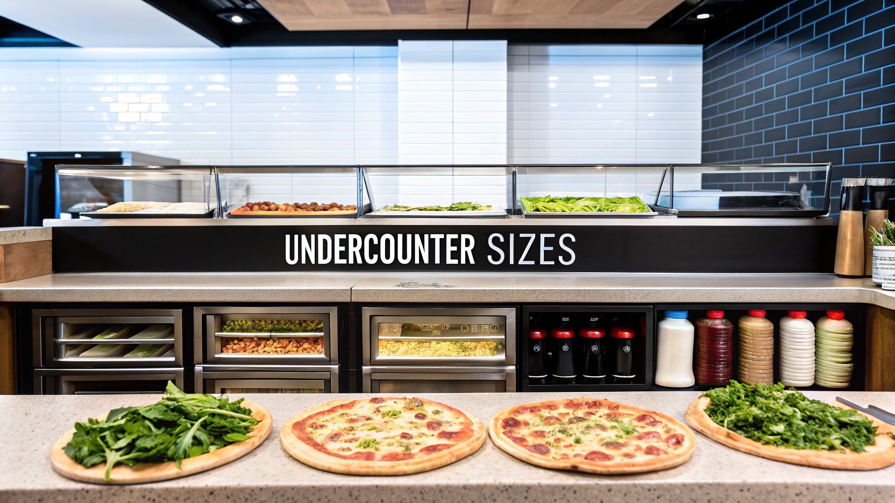 Undercounter Refrigerator Sizes The Ultimate Pizzeria Prep Guide ...