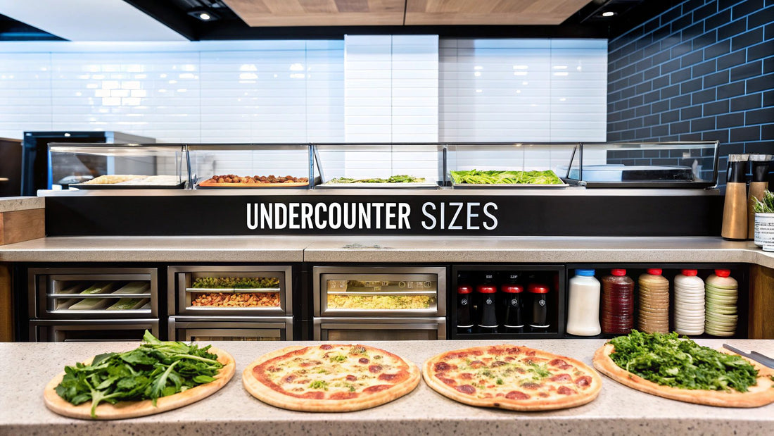 Undercounter Refrigerator Sizes The Ultimate Pizzeria Prep Guide