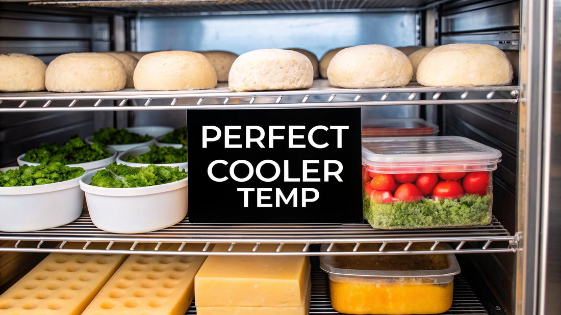 The Ideal Walk In Cooler Temperature for Your Pizzeria