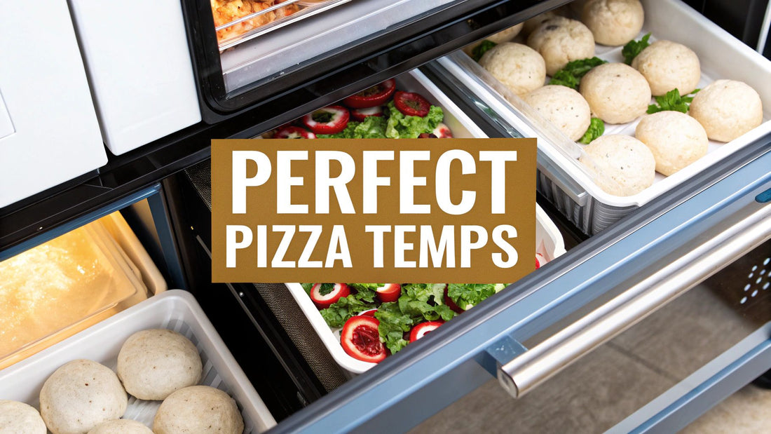 What Temperature Refrigerator and Freezer for Perfect Pizza