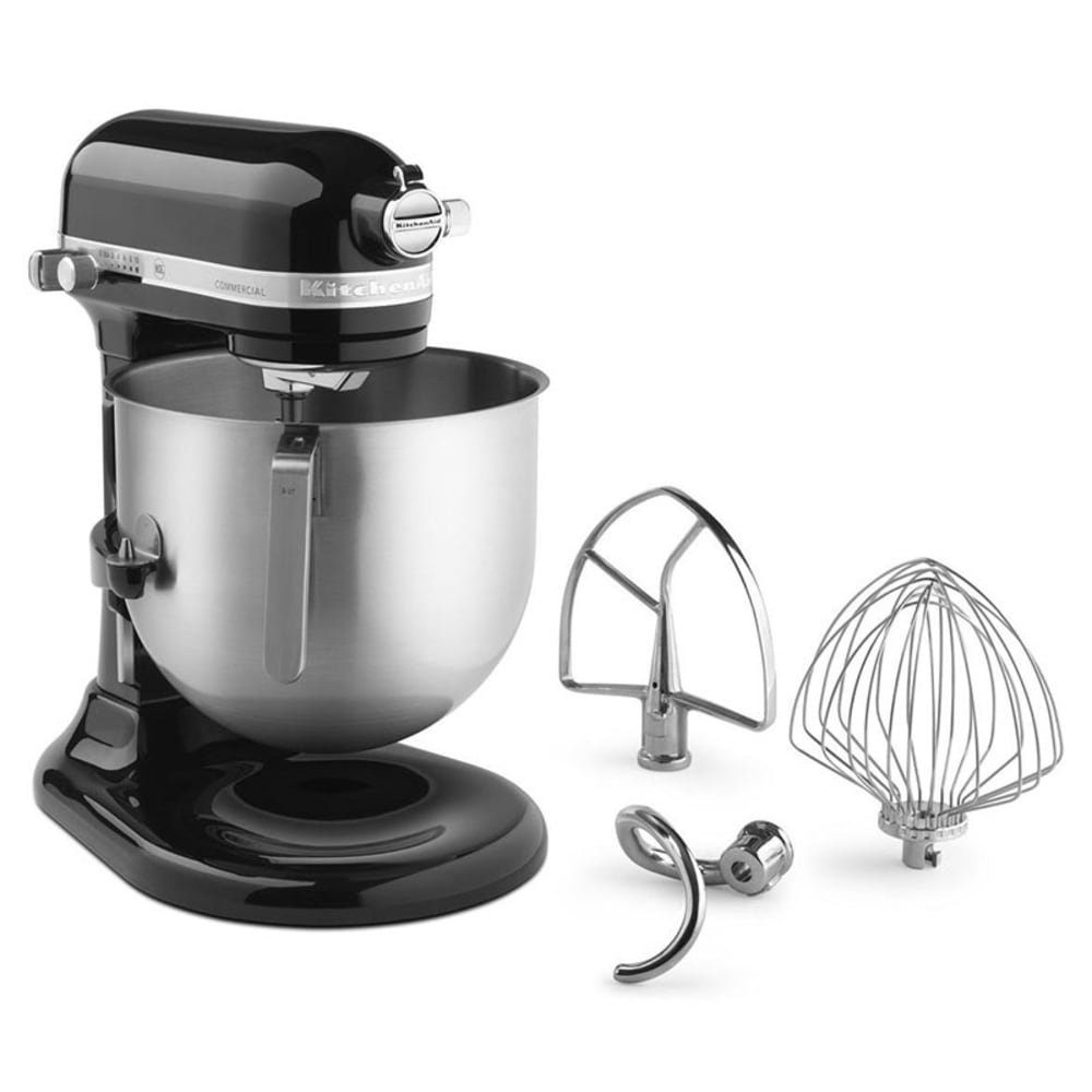 KitchenAid KSM8990OB Commercial NSF 8 Qt. Bowl-Lift Mixer - Onyx Black