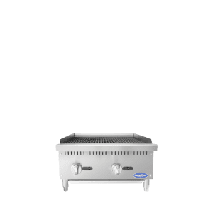 Atosa ATCB-24-NG 24-inch Natural Gas Lava Rock Charbroiler